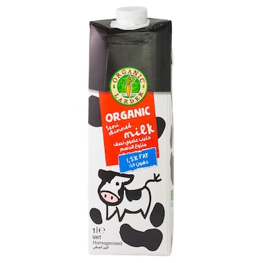 Organic Larder Semi Skimmed Milk, 1L