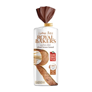 Royal Bakers Sliced Brown Bran Bread, 600g