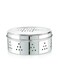 Multi-Purpose Stainless Steel Storage Container Coriander Dabba Canisters with Air Ventilation 12 cm