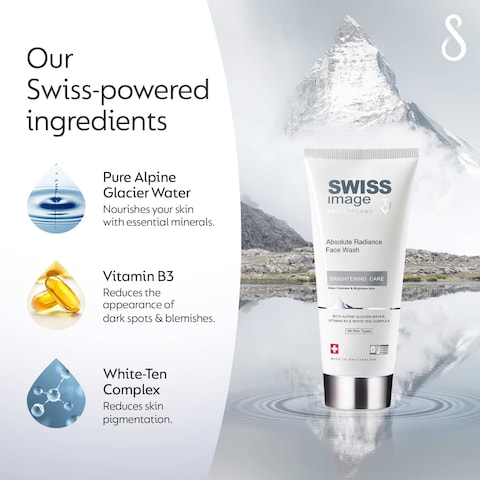 Swiss Image Whitening Care Absolute Radiance Whitening Face Wash 200ml