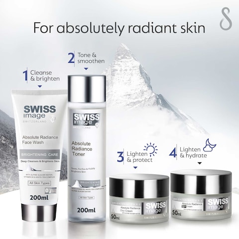 Swiss Image Whitening Care Absolute Radiance Whitening Face Wash 200ml