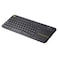 Logitech K400 Plus Wireless Touch Keyboard with Integrated Touchpad, Arabic, Black