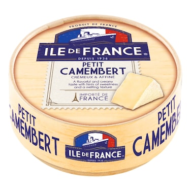 Ile De France Petit Camembert Cheese, 125g