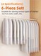 Garment Bag 100&Atilde;&mdash;60cm Clothes Cover Garment Cover Wardrobe Organizer with Zipper Semi-Transparent Breathable Garment Bags for Suits, Shirts, Jackets &amp; Daily Wear