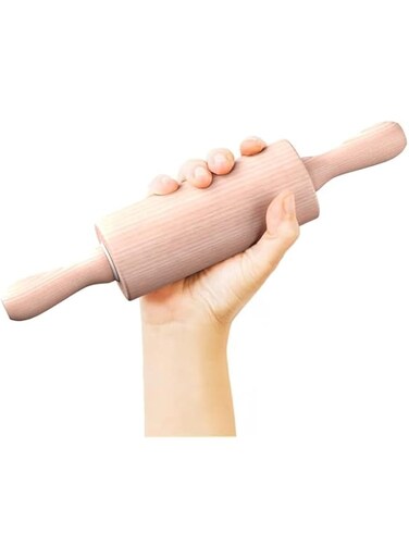HelferX 9 inch Small Wooden Rolling Pin for Baking