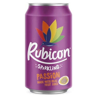 Rubicon Sparkling Passion Fruit Drink, 330ml