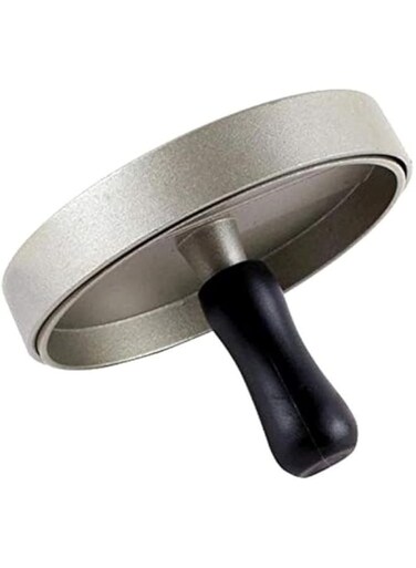 Dubai Gallery Hamburger Meat Press Patty Mold Maker Silver