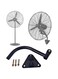 Wtrtr Industrial Wall Fan Bracket,Commercial Fan Wall Mount Holder,Wall Fan Support Rack (wall)