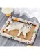 Mumoo Bear Dog Cooling Mat Summer Pet Ice Pad Bed for Cats Small Dogs Cool, Comfortable and Breathable (40 * 50cm, Beige Panda)