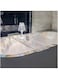XINGLL Acrylic Bathtub Caddy Tray, Rectangular Acrylic Serving Tray, Bath Vanity Coffee Table Countertop Organizer, Perfume Cosmetic Candle Wine Glass Book Storage Holder