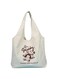 KASTWAVE Cute Strawberry Canvas Tote Bag - Reusable, Machine Washable, Large Capacity Grocery Shopping Bag with Inner Pocket for Work &amp; Daily Use