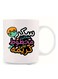Funny Arabic Quote Mug Arabic Birthday Wish Translation Cup, Candy in White