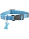 Bobby Safe Nylon Dog Collar, Blue (S)