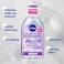 NIVEA Face Micellar Water Face Eyes Lips Makeup Remover All Skin Types 400ml