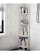 Corner Shelf Bathroom Storage Organizer Small Shelf Match Any Room to Organizing 4 Tier Corner Stand Sink Organizer