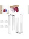 2PCS Sturdy Multipurpose Acrylic Wall Mounted Hat Hook, Baseball Hat Organizer, Strong Adhesive Hat Rack,Sticky Hat Storage for Baseball Cap, Hat Hangers for Wall/Door/Closet(Clear,2PCS)