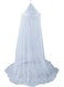 Bed Hanging Mosquito Mesh Net Polyester White 20.00 x 3.00 x 20.00cm