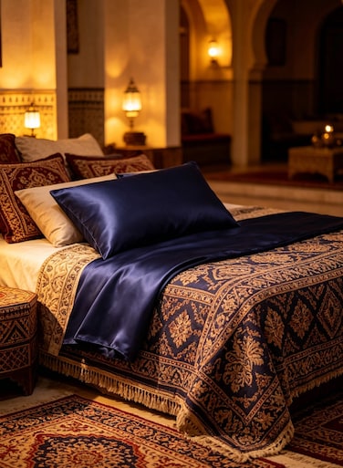 Sale! 2 Pack Premium Satin Pillowcases, Ultra Soft &amp; Breathable, Skin-Friendly Pillow Covers for All Seasons