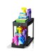 Under Sink Organizer and Storage, 2-Tier Sliding Cabinet Basket Organizer with 4 Hooks, Multi-Purpose Under Sink Organizers and Storage for Bathroom Kitchen, Black