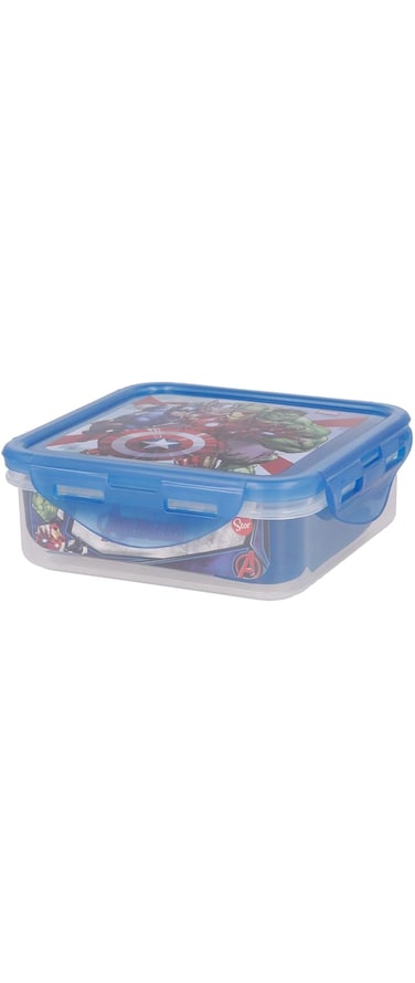 Stor Avengers Rolling Thunder Square Hermetic Food Container 500Ml
