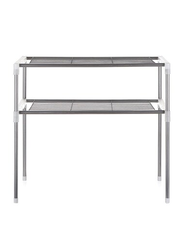 Multi-functional Kitchen Rack Silver