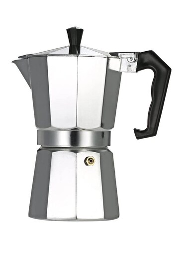 Percolator Coffee Maker Silver/Black