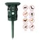 Outdoor Solar Animal Repeller Ultrasonic Vibration Multi-functional Snake Repeller