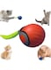 FEJYTOR Speedy Tail 2.0,Speedy Tail Cat Toy, 2025 New Generation Interactive Smart Interactive Cat Ball for Indoor, Automatic Moving Cat Toy Ball (Orange)