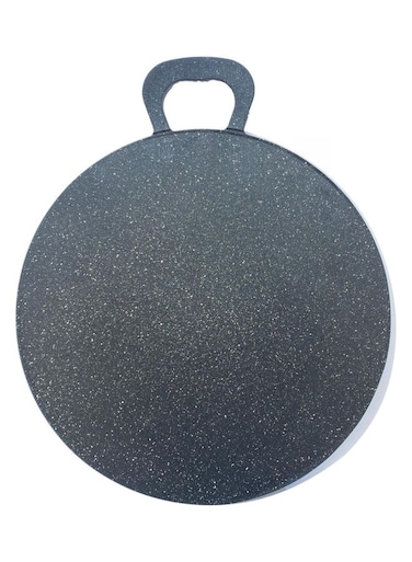 Granite Non-stick Arabic Tawa/Roti Pan/Ragag Maker Black 35.5cm
