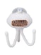 Portable Mini Handheld Fan, Bladeless USB Rechargeable Octopus Fan, Outdoor Transformation Stand Small Fan with Intelligent Algorithm &amp; Three Wind Speeds for Travel, Home, (White)