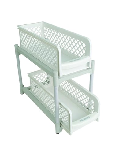 Dubai Gallery Portable Basket White 15Inch