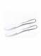 2 Packs Stainless Steel Butter Spreader Knife with Serrated Edge and Shredding Slots, Easy to Curl Scoop Slice and Cut, 3 in 1 Multi-function