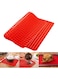 MDINC Top Pyramid Pan Silicone Mat for Cooking, Baking and Roasting Large Red Pyramid Raised Cone Shaped Healthy Superb Non-Stick Food Grade Silicone   Dishwasher Safe Series