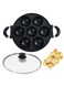 7 Hole Cooking Cake Pan Cast Iron Omelette Pan Non Stick Cooking Pot Breakfast Egg Cooker Cake Mold Kitchen Cookware