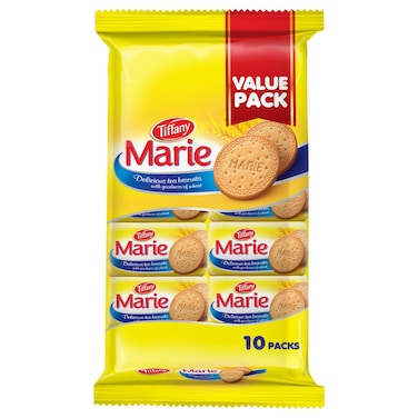 Tiffany Marie Tea Biscuits Value Pack, 100g Pack of 12