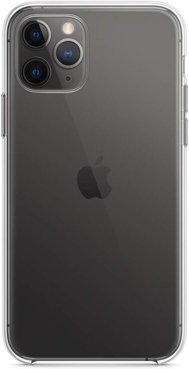 CORN iPhone 11 Pro Max Clear Case [Slim Fit] Shock-Absorption Bumper Protective Cover, HD Tranparent