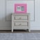 Rubik Mini Cash Deposit Drop Slot Safe Box with Key and Pin Code Option (Pink)