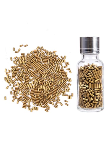 200Pcs Flint Refills for Lighter, Replacement Flints for Lighters, Flint Stone for Petrol Gas Fluid Lighter (Gold)