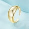 S925 Sterling Silver Plain Aperture Adjustable Ring(SCR983-BE)