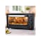 25L Electric Toaster Oven with Grill, Rotisserie, and 60-Minute Timer for Versatile Home Cooking