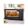 25L Electric Toaster Oven with Grill, Rotisserie, and 60-Minute Timer for Versatile Home Cooking