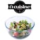 Ocuisine 3L Mixing Bowl - Tempered Borosilicate Glass &amp; Thermal Shock Resistant