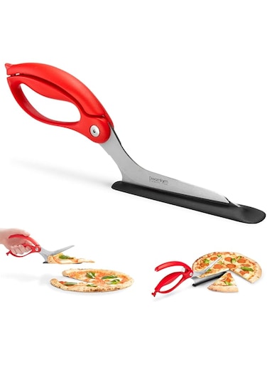 Dreamfarm scizza red pizza cutter, 12-inch