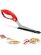 Dreamfarm scizza red pizza cutter, 12-inch