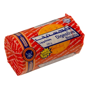 دايغستيف بسكويت بدقيق كويتي 100 غرام