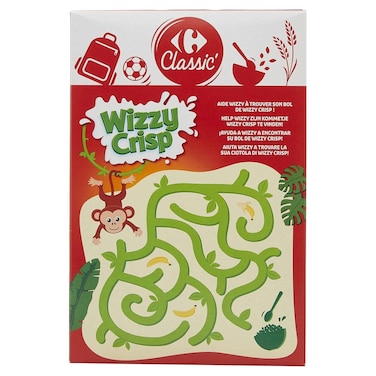 Carrefour Kids Honey Wheat Breakfast Cereals, 375g