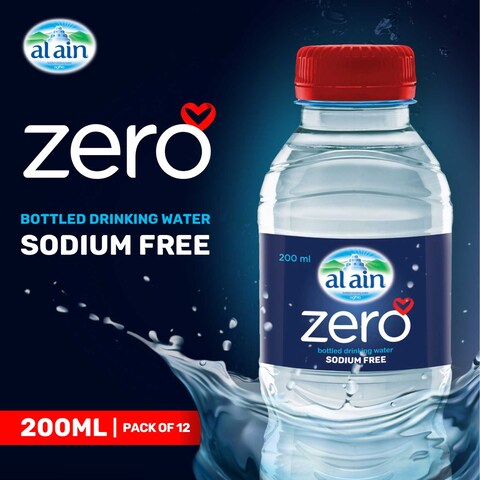 Al Ain Zero Sodium Free Drinking Water 200ml