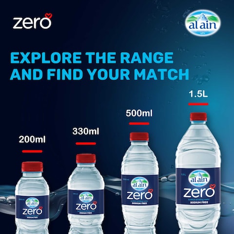 Al Ain Zero Sodium Free Drinking Water 200ml