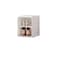 Stackable Shoe Storage Box Set, Clear Plastic, Front Opening Door, Modular Design, White