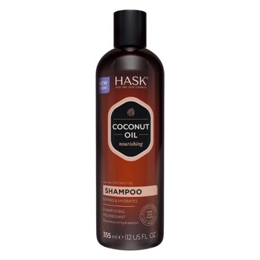 Hask Coconut Oil Nourishing Shampoo Brown 355ml